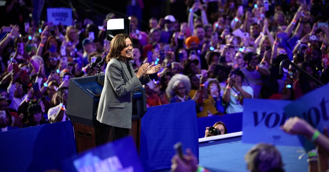 Kamala Harris Makes Abortion Rights the Focus at Atlanta Rally