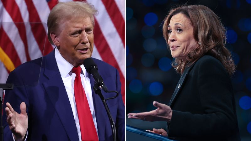 Live updates: Trump-Harris election news; Former president to speak at town hall