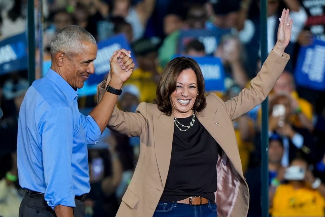 Election 2024 live updates: Harris hits out at ‘increasingly unhinged’ Trump as he claims she ‘bombed’ at rally with Obama