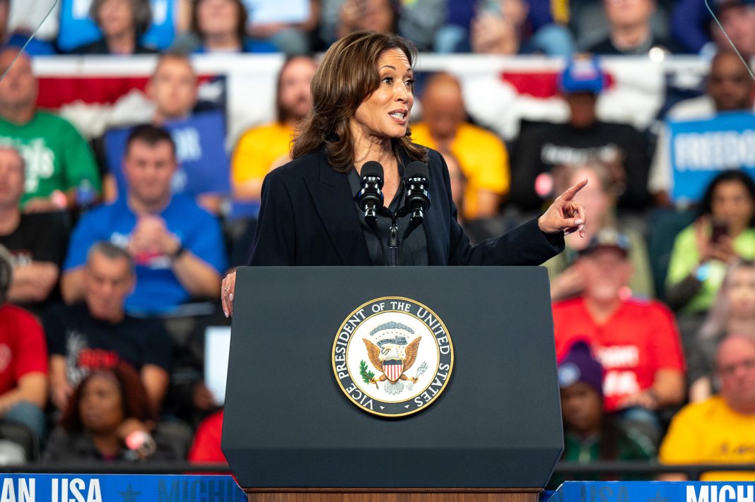 Kamala Harris rallies in Flint amid 'blue wall' state tour