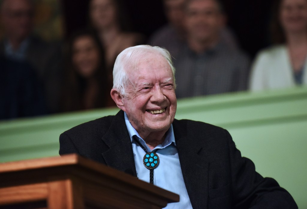 Jimmy Carter, 100, Casts Ballot For Kamala Harris In 2024 Election