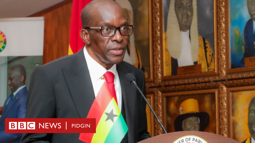 Ghana parliament sitting: Ghana Speaker Bagbin adjourn Parliament indefinitely sake of Supreme Court ruling over fight between NPP, NDC MPs